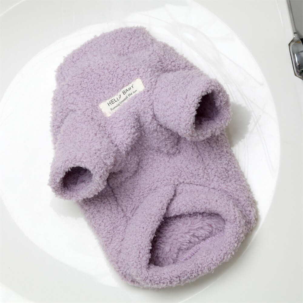 Karnz | Gemütlicher und weicher Fleece-Hundepullover - Perfekt für Komfort bei kaltem Wetter