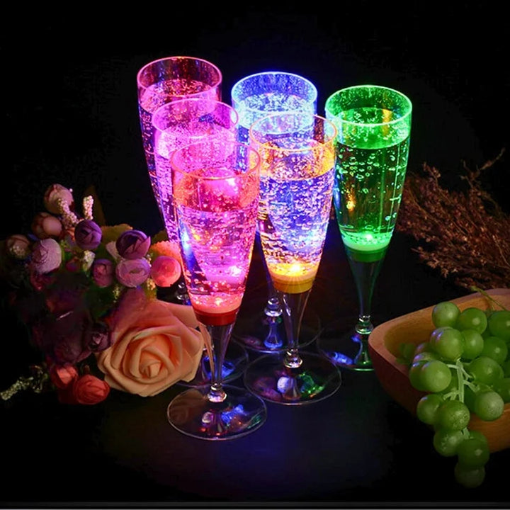 GlowSip - LED-beleuchtetes Weinglas-Set (6 Stück) Karnz