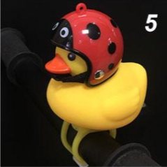 Kleine gelbe Entenfahrradklingel Karnz