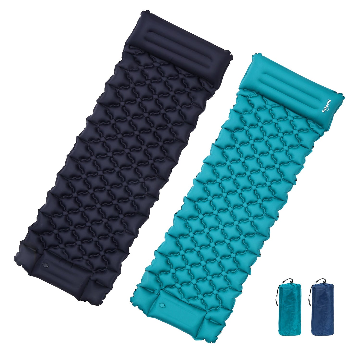 Schlafmatte Campingmatte Fusspumpe | Karnz