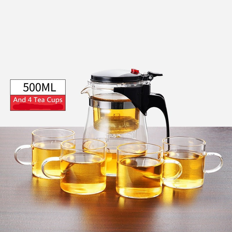 Karnz | TeaTime hitzebeständige Glas Teekanne