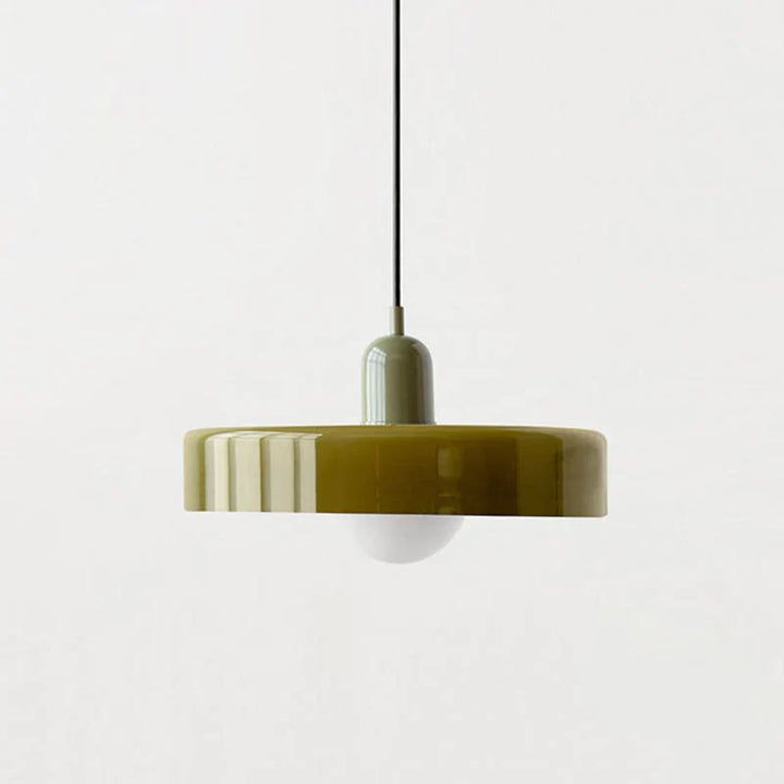 Skandinavische Pendelleuchte für Wohnzimmer und Esszimmer – Minimalistisches Design mit einstellbarer Höhe – Glas | Karnz