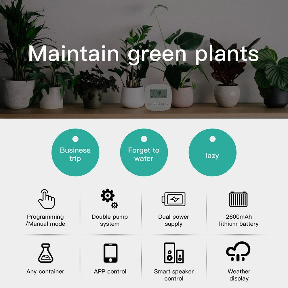 Wiederaufladbarer Smart Sprinkler Timer | Karnz