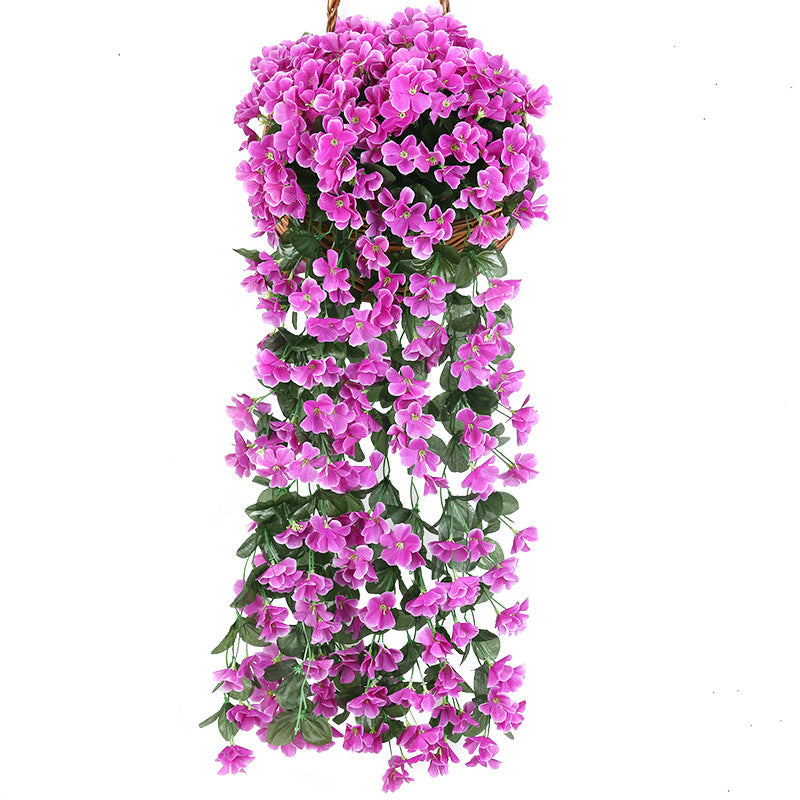 Lebendige künstliche hängende Orchideenbündel | Karnz
