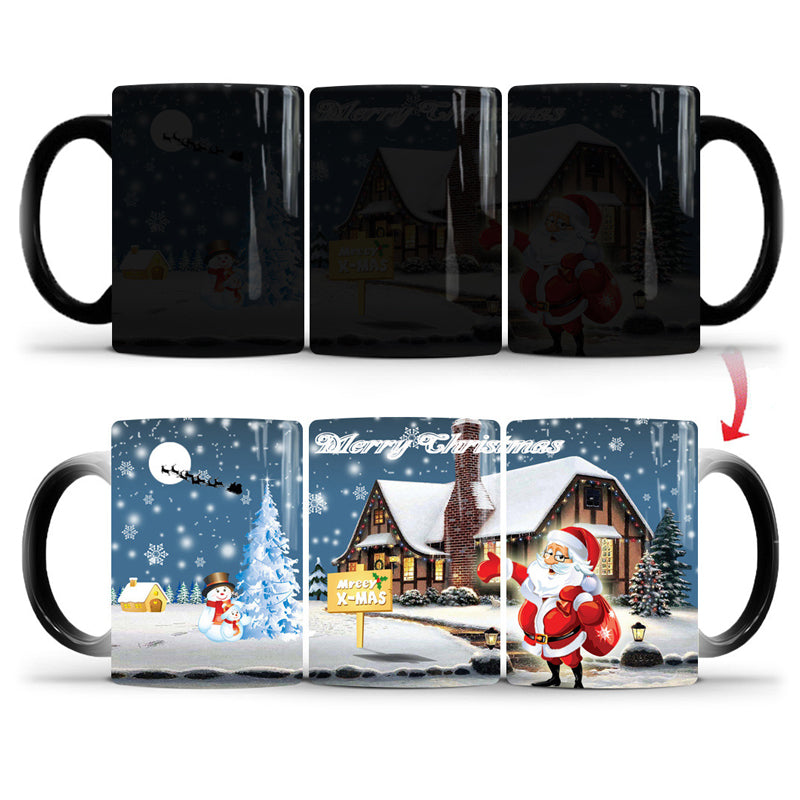 Weihnachtsfarbenwechselnde Tasse | Karnz