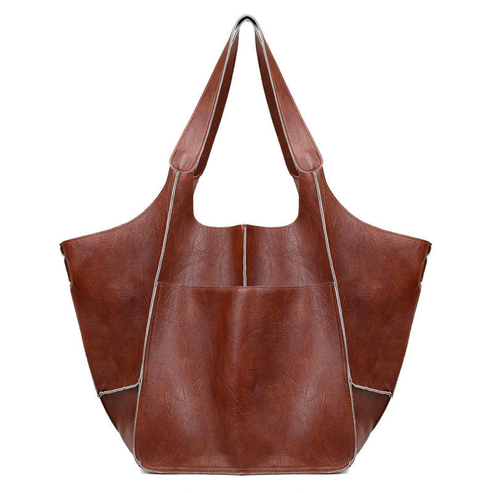 Übergroße Leder-Wochenendtaschen