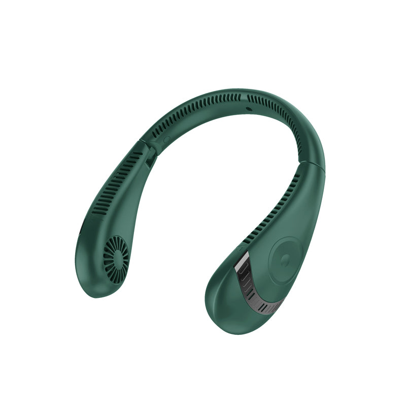 Wiederaufladbarer flügelloser tragbarer Halsventilator | Karnz