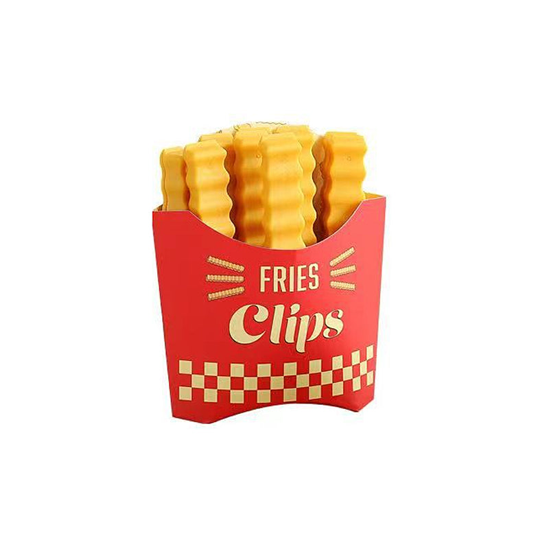 Lustige magnetische Pommes-Frites Lebensmittel Verschlussclip | Karnz