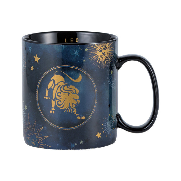 12 Konstellationen Tasse Kobalt Blau Keramik Kaffeetasse | Karnz