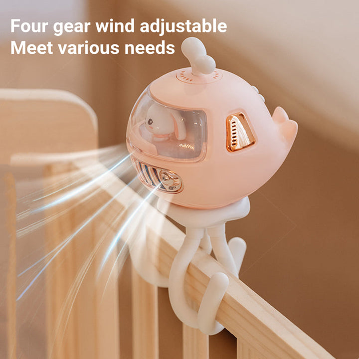 Cartoon Sicherheit blattlos Kinderwagen Ventilator | Karnz