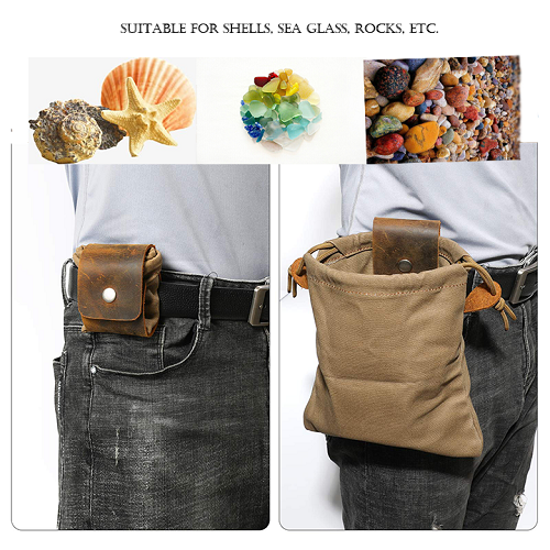 Dimoohome™ Leder- und Segeltuch-Buschcraft-Tasche | Karnz