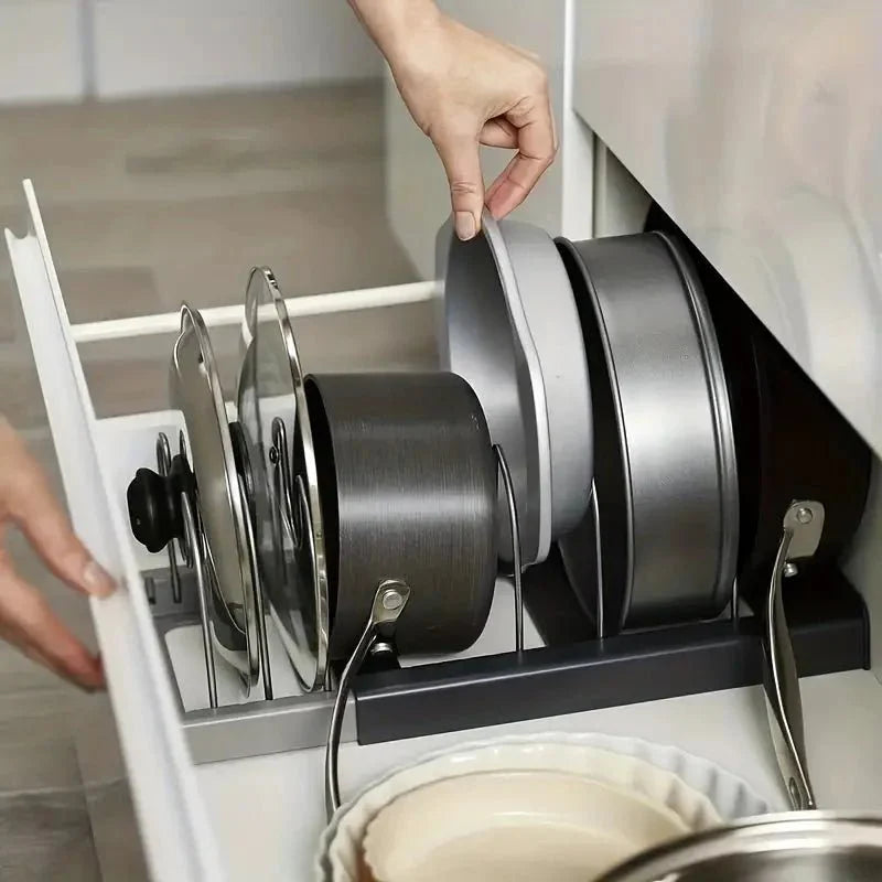 KitchenClarity — Endlich mühelos perfekte Ordnung für Ihre Lieblingspfannen und mehr! | Karnz