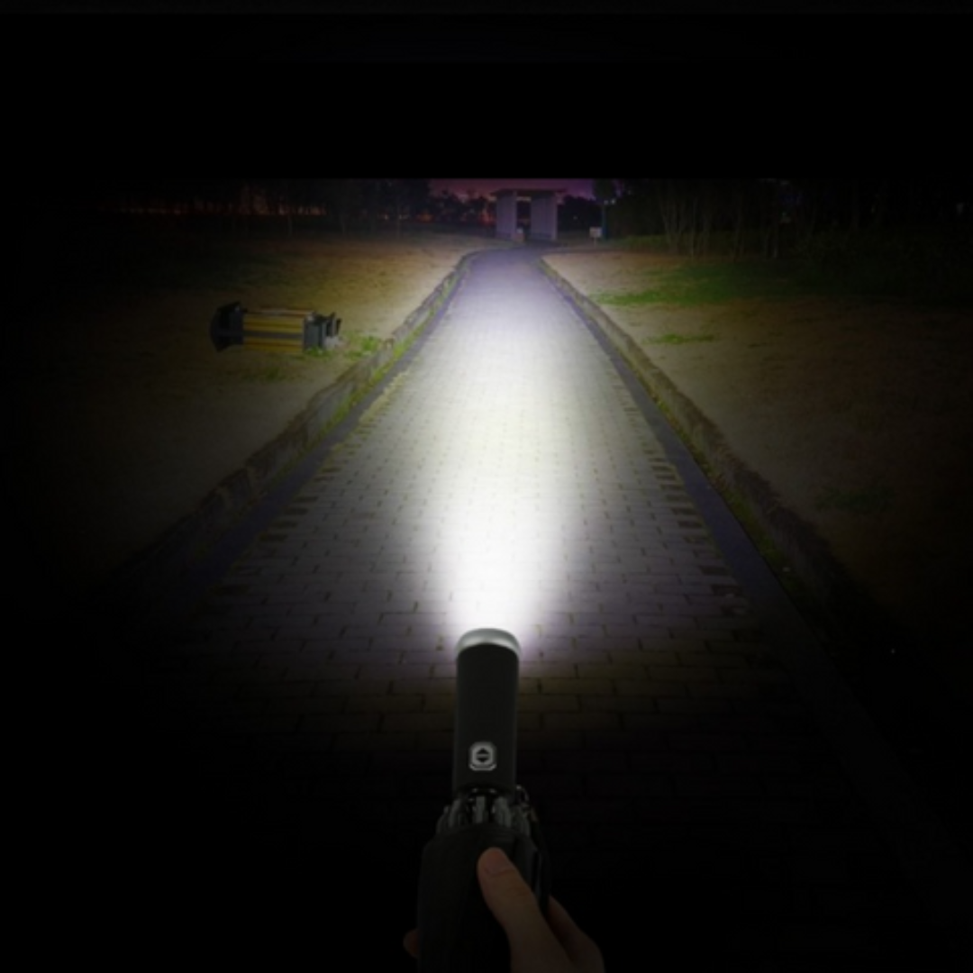StormShield LED-Regenschirm mit Automatik | Karnz