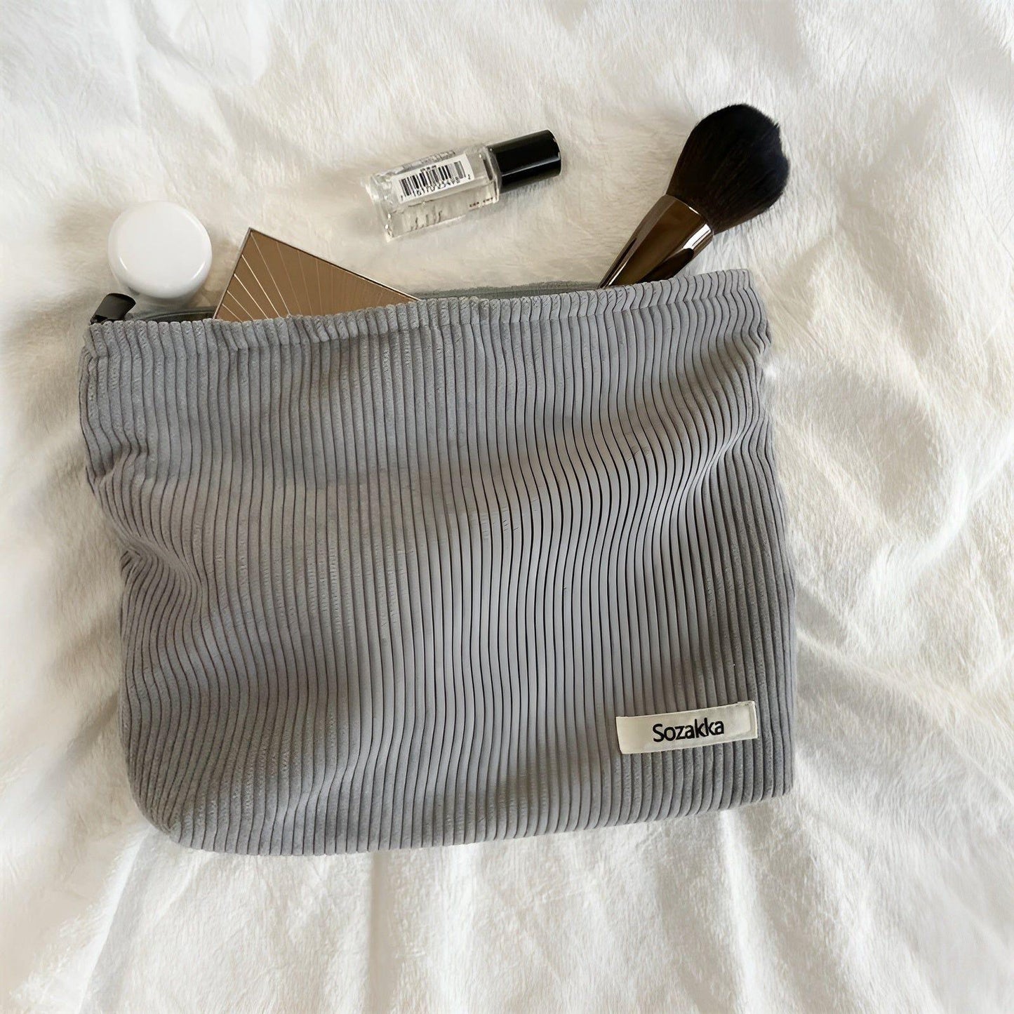 CorduroyGlam Tasche – Geräumige Kosmetiktasche aus Cord
