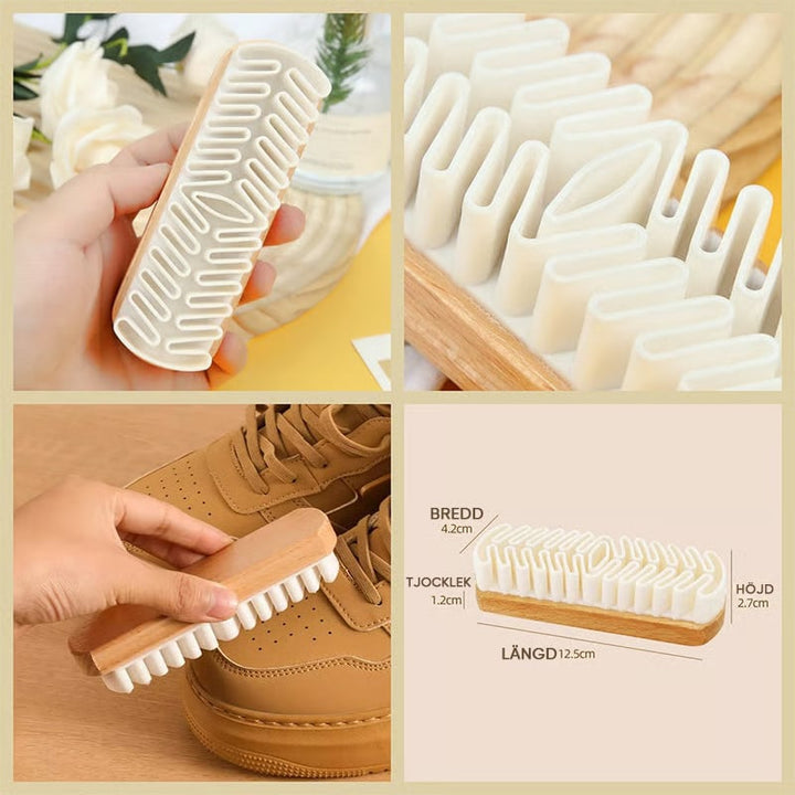 Velora Premium Brush — Bring deine Wildlederschuhe zum Strahlen, ganz ohne Chemie! | Karnz