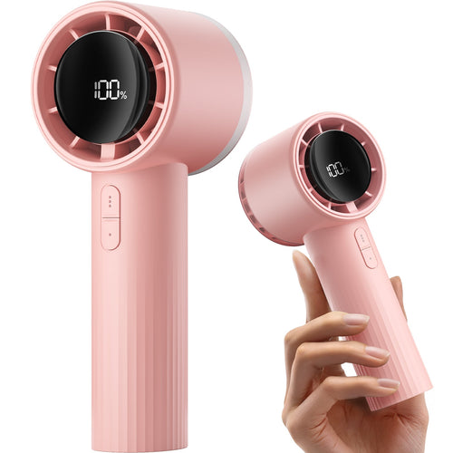Tragbarer Hochgeschwindigkeits-Handheld-Turbo-Lüfter mit LED-Display | Karnz