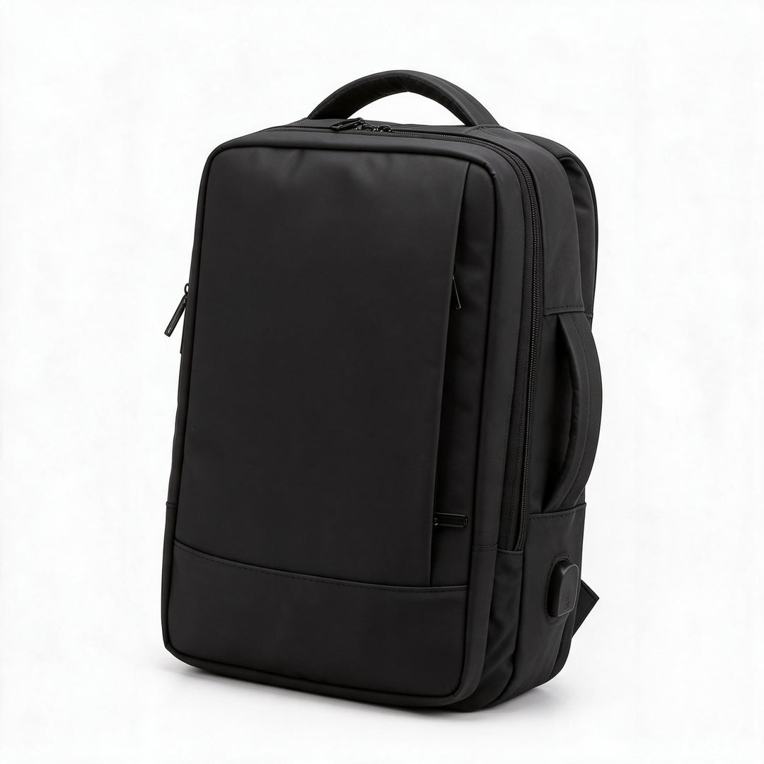Erweiterbare Business-Rucksack mit USB-Ladung, 20-35 L