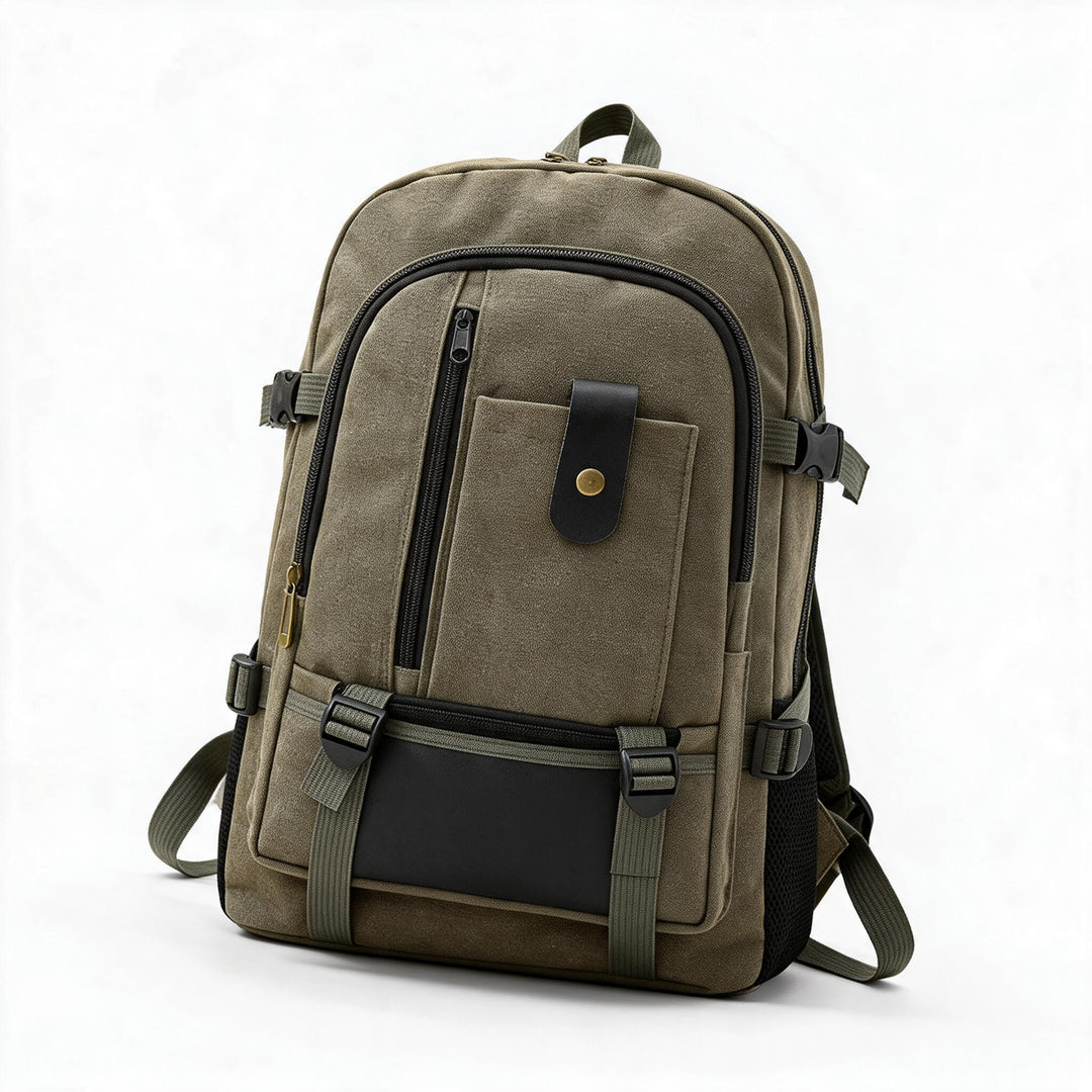 Herren-Rucksack, Leinwand, 20–35 L, atmungsaktiv
