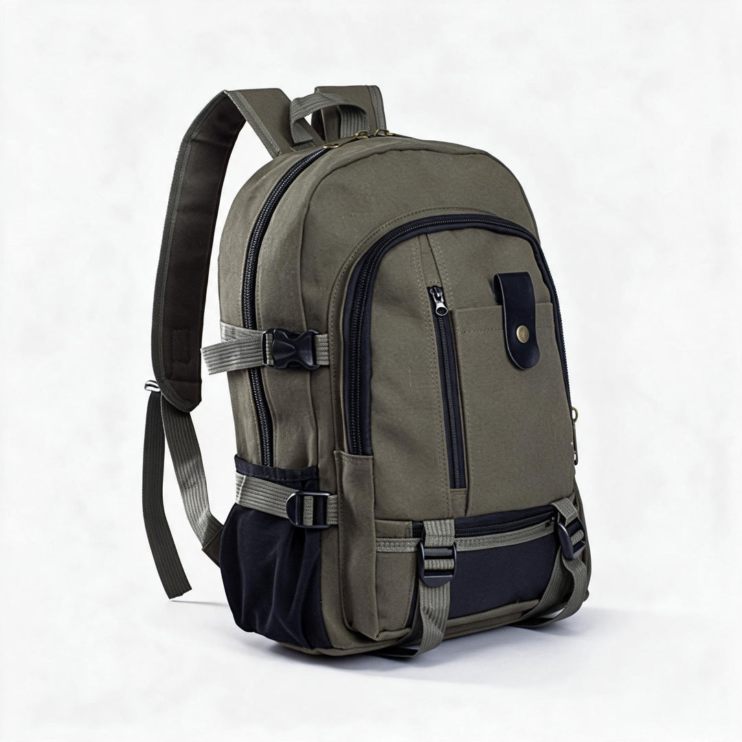 Herren-Rucksack, Leinwand, 20–35 L, atmungsaktiv