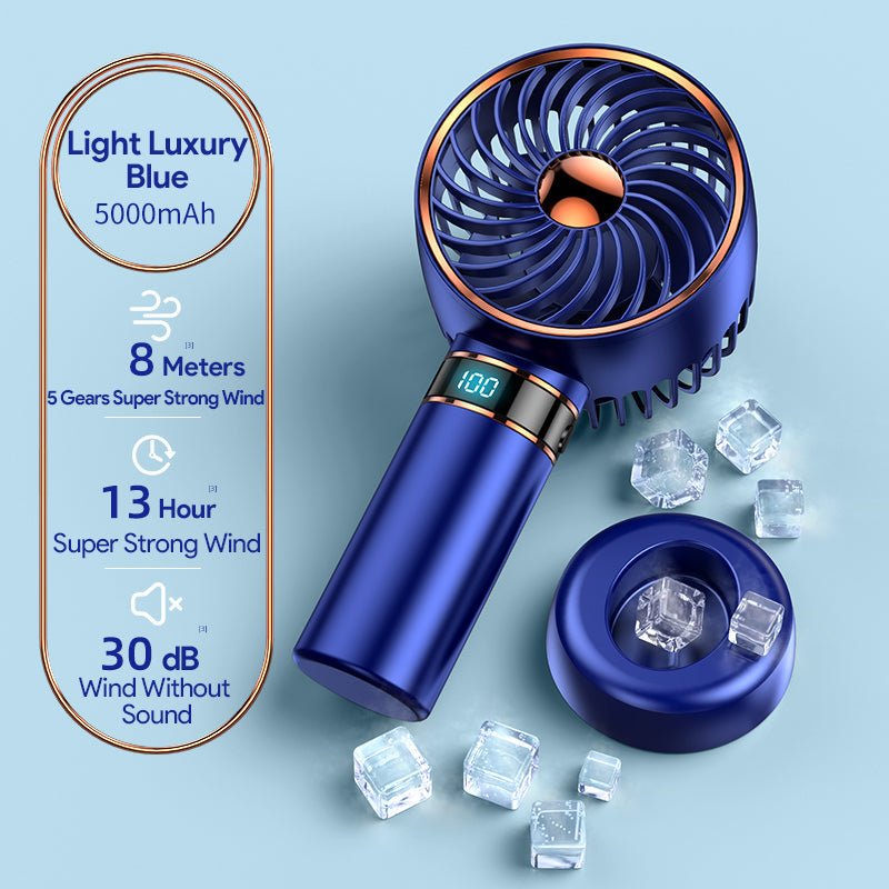Tragbarer 5000mAh Handheld Mini Klimaanlagenventilator | Karnz