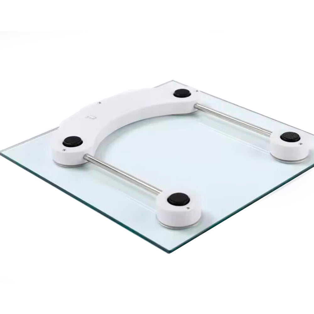Personenwaage (180 kg) mit transparenter Glasplattform | Karnz