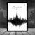 Bangkok Aquarell-Skyline-Stadtansicht-Druck