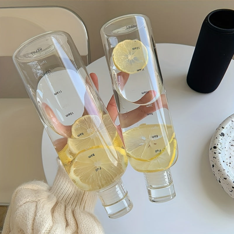 Trinkflasche mit Zeitmarkierungen 500/700 ml | Karnz