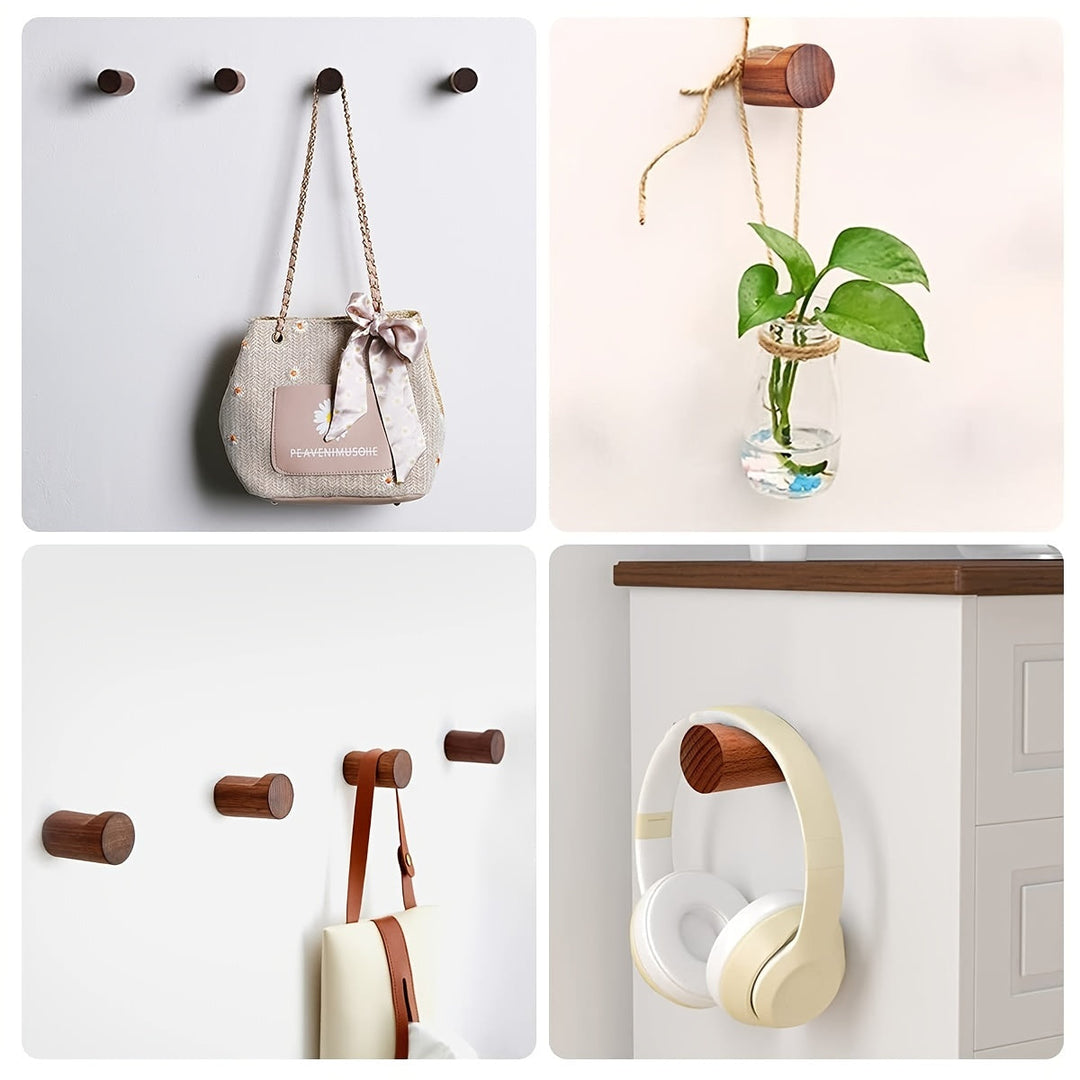 Karnz | Walnuss Holz Wandhaken