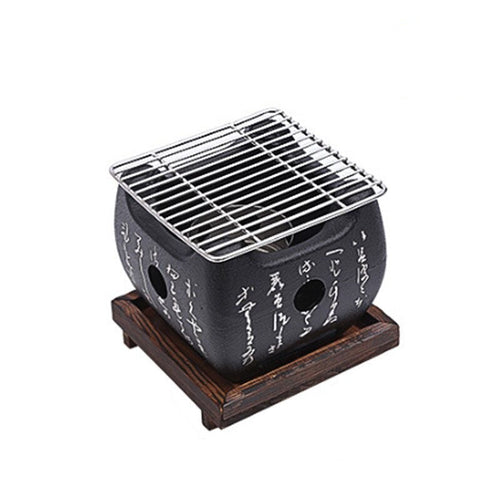 BBQ Grill Holzkohle-Barbecue-Grills Innen Außen BBQ Grill Pfanne Herd | Karnz