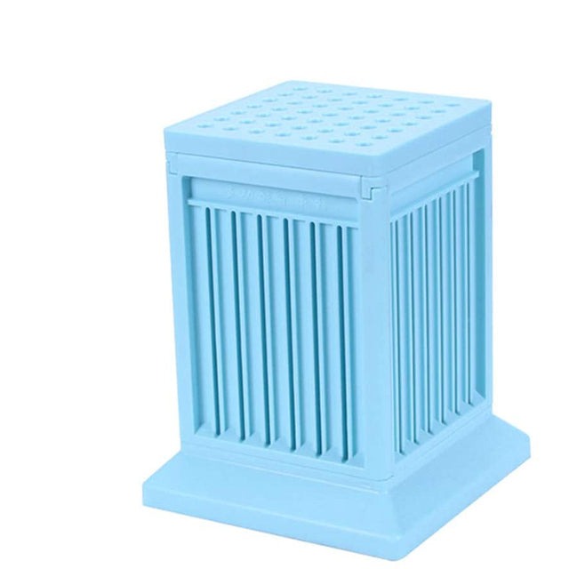 BBQ Spieß Fleischmaker Fleischspieß Werkzeug 49 Löcher BBQ Box BBQ Spieß Box | Karnz