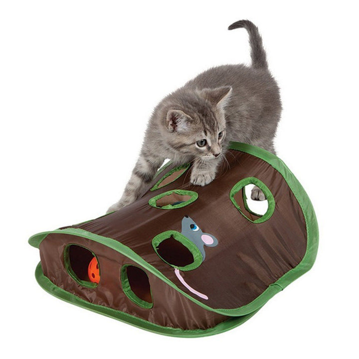Interaktive Katzen-Such- und Verstecktunnel. | Karnz