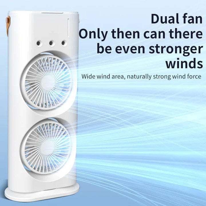 Doppelseitiger Sprühventilator: Tragbarer Luftkühler | Karnz