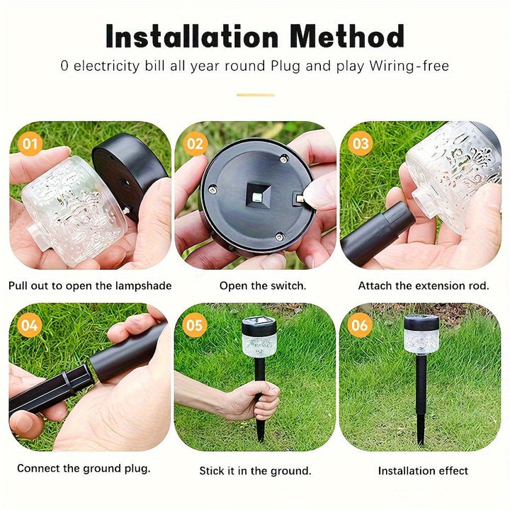 SolarGlow Set – Energieeffiziente Gartenbeleuchtung für den Außenbereich | Karnz