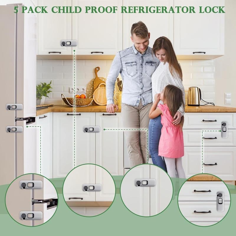 Kindersicherheits-Schrankverschlüsse Mehrpack | Karnz