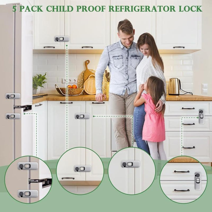 Kindersicherheits-Schrankverschlüsse Mehrpack | Karnz
