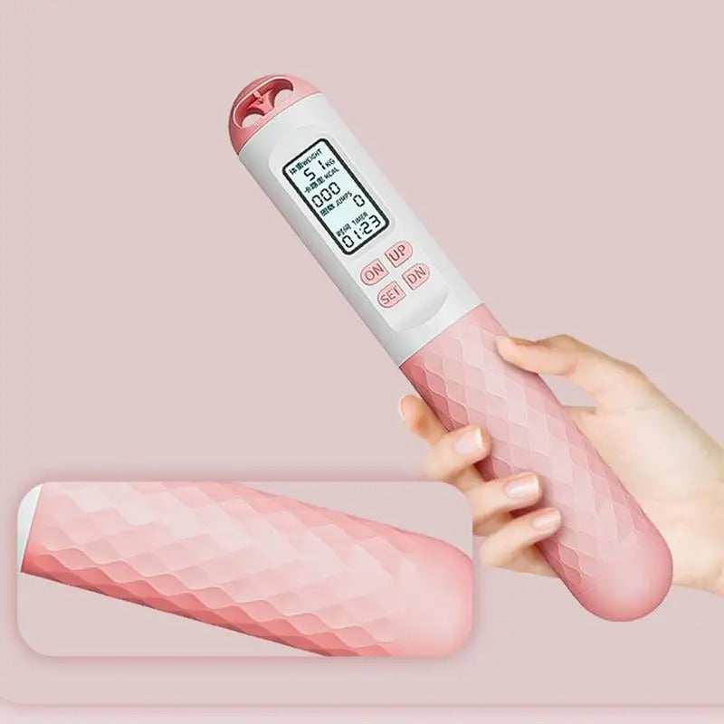 Kabelloses Springseil mit Zähler – Beschwerte Griffe für Home-Cardio-Workouts | Karnz