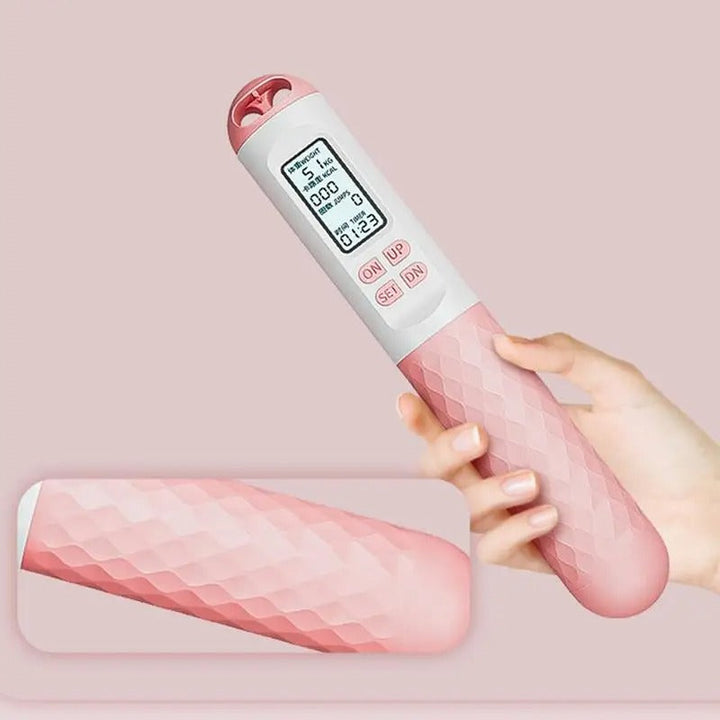 Kabelloses Springseil mit Zähler – Beschwerte Griffe für Home-Cardio-Workouts | Karnz