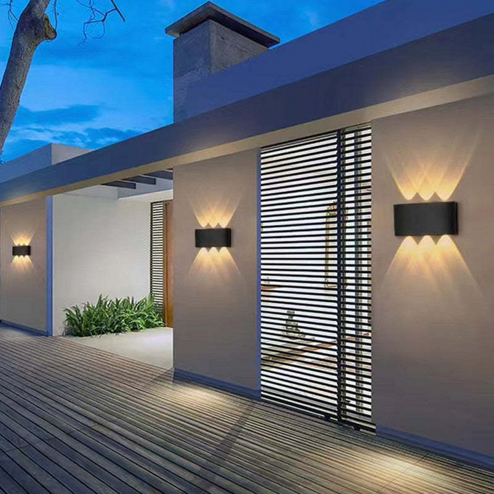 Outdoor wasserdichte Aluminium LED Wandleuchte
