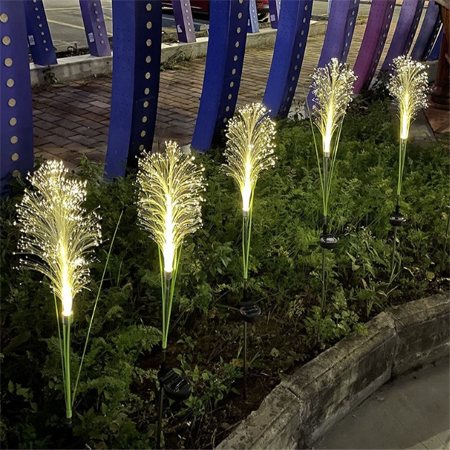 Solarbetriebene Weiden-Gartenleuchte – Bunte LED-Gartenbeleuchtung mit IP65-Wasserschutz