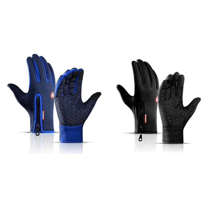 Karnz | HeatGripX winddichte thermische Slip-Handschuhe für kaltes Wetter