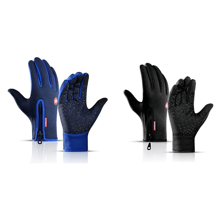 Karnz | HeatGripX winddichte thermische Slip-Handschuhe für kaltes Wetter