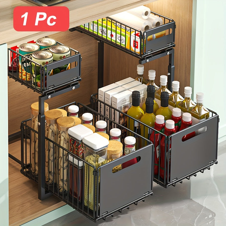 Ausziehbarer Unter-Schrank Organizer 2 Etagen | Karnz