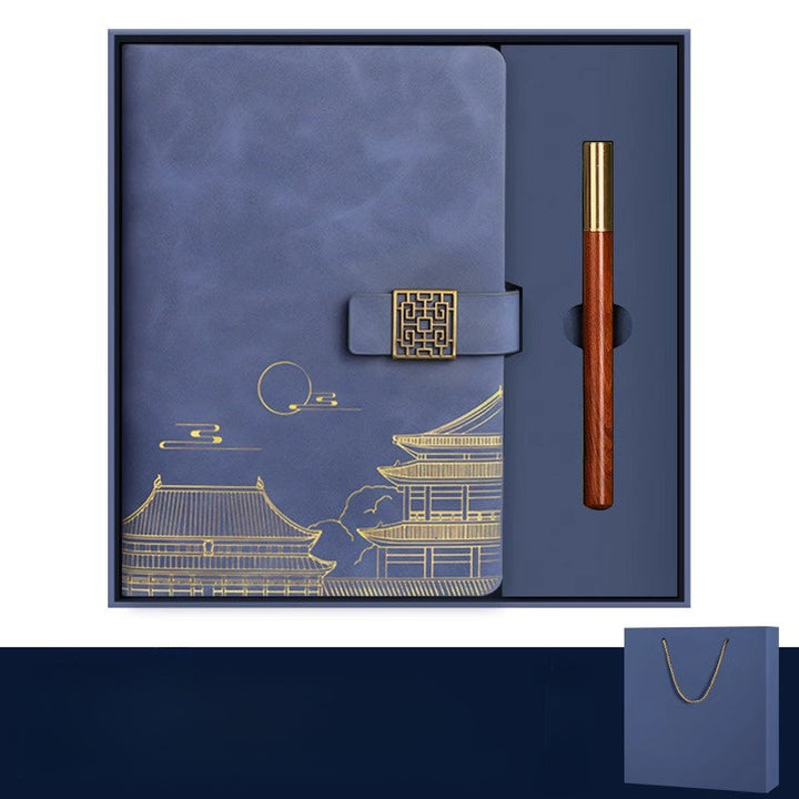 Imperia Luxe Geschenkeset – Notizbuch, Thermosflasche und Stift in Geschenkbox | Karnz