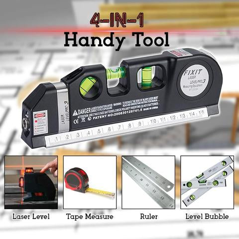 TrueAlign Laser Level — Ziehe perfekte Linien im Handumdrehen und fühle dich wie ein Profi ohne Stress | Karnz