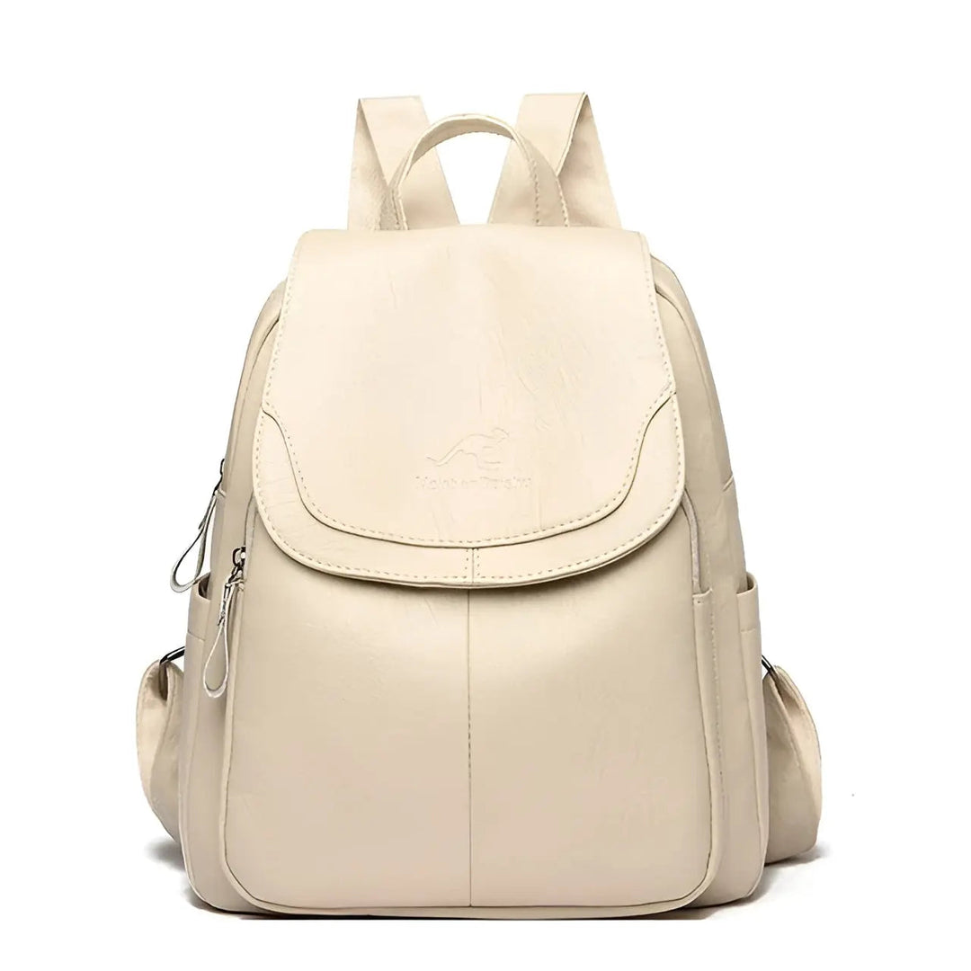 Karnz | Vintage Leder Damen Rucksack - Isabella