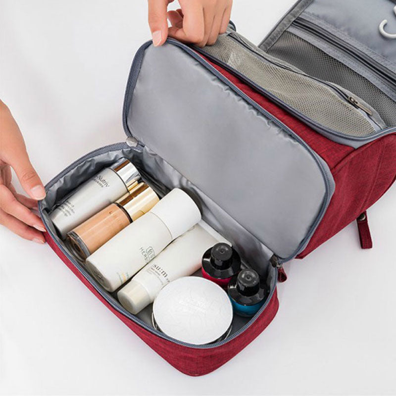 Großraum-Hängende Kulturtasche Organizer – Mehrfachfach Reiseetui | Karnz