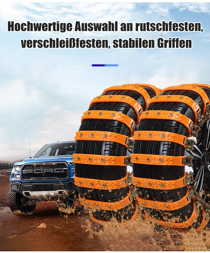 Rutschfeste Stahlkette | Ultimativer Autoschutz | Karnz