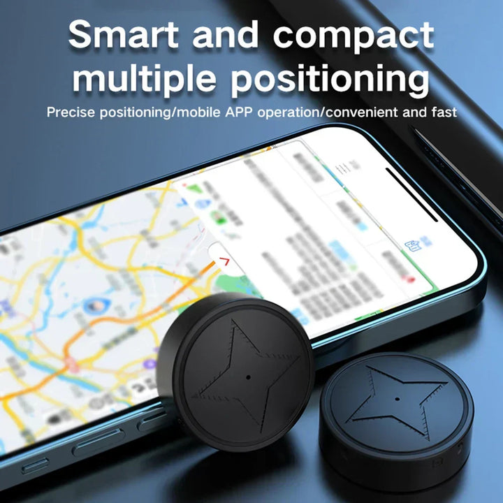 TrackMaster - Mini Drahtloser GPS-Tracker mit Magnetmontage