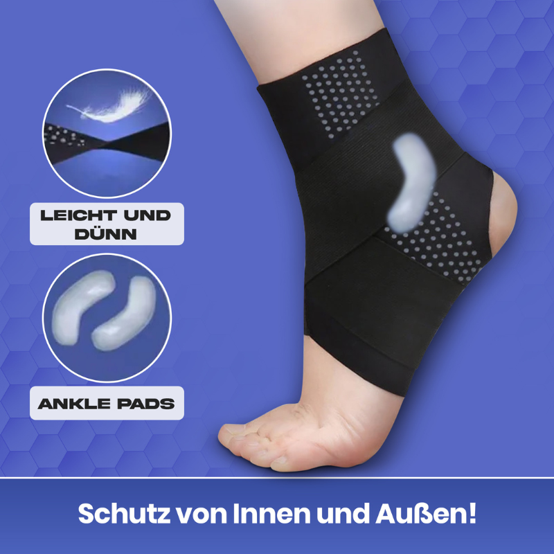 AnkleGuard Schutz- und Komfortbandage