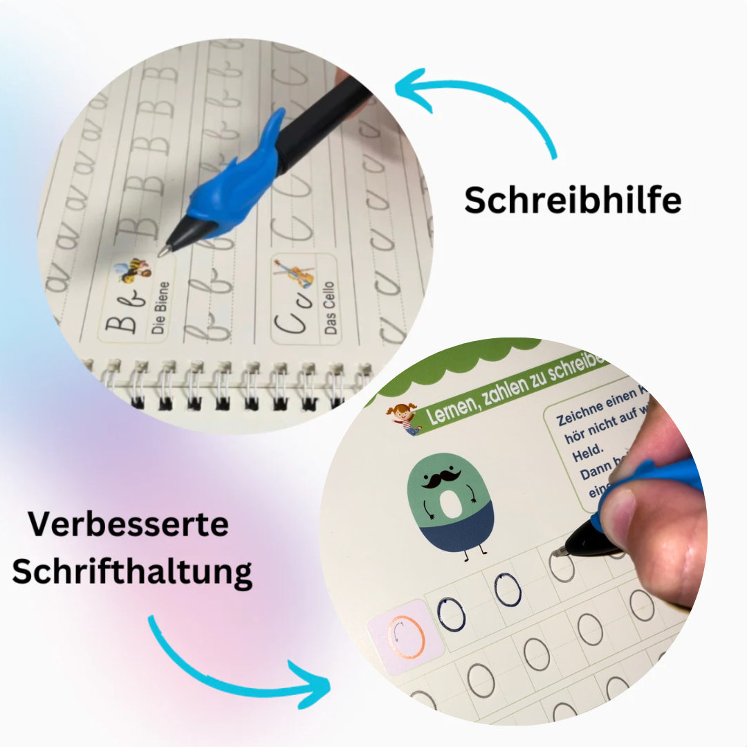 Lernhefte für Kinder | 4er Set | Karnz